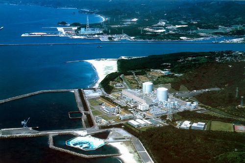 Photo: Sendai nuclear power plant.
