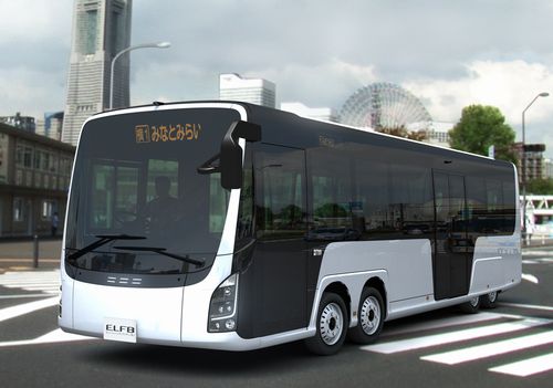 JFS/Kanagawa Pref. Announces Concept Vehicle for Electric Bus with Low, Full Flat Floor