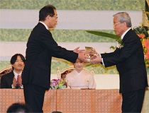 JFS/Suntory Water Project Wins Grand Environmental Prize for 2012