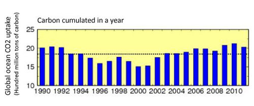 CO2 Uptake by the World's Oceans