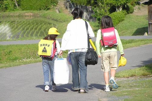 Photo: Commute to school.