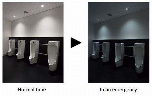 Photo: Toilet Lighting System in Blackouts