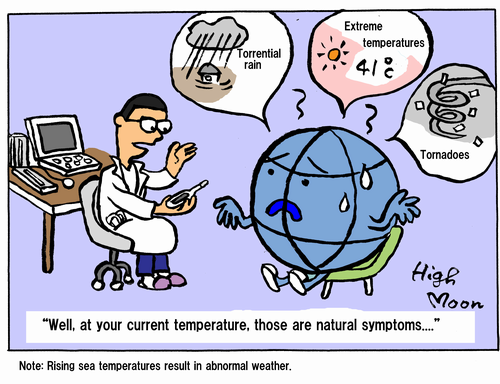 "Well, at your current temperature, those are natural symptoms...."