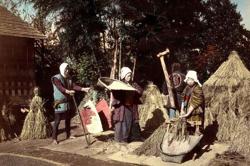 写真：Rural Life in old Japan